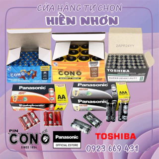 Pin Tiểu Con Ó Vàng 2A  Hộp 40 viên Chính Hãng 1,5V , pin Tiểu AA PINACO