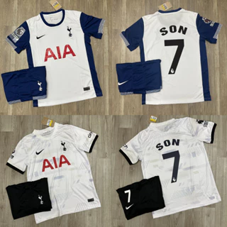 Áo Bóng Đá Tottenham Sân Nhà Màu Trắng 23/24 - Áo Đá Banh Tottenham Sân Nhà - Vải Polyester Gai Thái