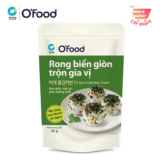 Rong biển giòn trộn gia vị OFood 40g, vị ngọt vừa ăn, trộn cơm, cháo tiện lợi, ngon miệng..