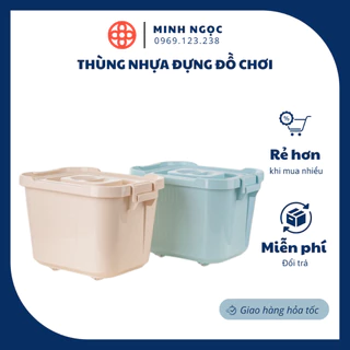 Thùng nhựa đựng đồ chơi có bánh xe Việt Nhật (MS: 5321)- Nhựa Việt Nhật