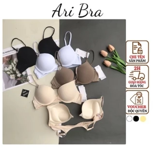 B35 Áo Ngực Cài Trước Trơn ARI BRA Đệm Mút Dày 2.5cm Nâng Ngực Có Gọng Màu Thông Dụng