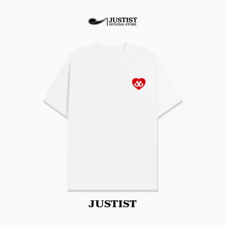 Áo thun Justist Localbrand LOVE JUSTIST Unisex basic form unisex chất cotton TSJT078