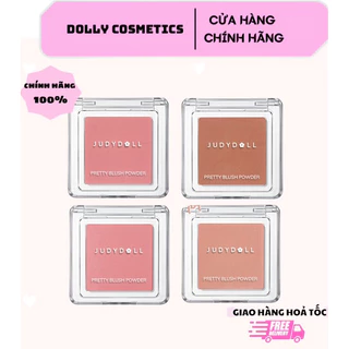 [Judydoll] Phấn má hồng Pretty Blush Powder đơn sắc mịn lì, lên màu chuẩn tạo hiệu ứng cho đôi má hồng siêu hot