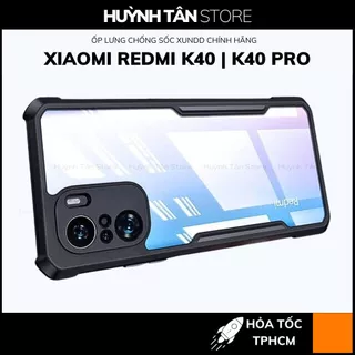 Ốp lưng Xiaomi Redmi K40 , K40 Pro, Poco F3, F3 Pro 5G tromg suốt chống sốc chính hãng XUNDD