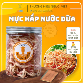 Khô mực hấp nước dừa Đà Nẵng , đặc sản SIDO FOOD , đồ ăn vặt 200gr