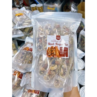 Bánh Thuyền Mix Hạt Có Macca , Bánh Rong Biển Kẹp Hạt (Mua 500g Tặng Ngay 2 Thanh DùngThử)