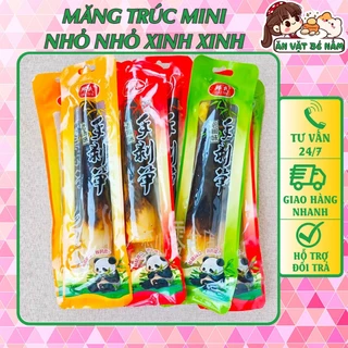 Măng Trúc Nguyên Vỏ Chua Cay Tứ Xuyên Gói Mini 3 Vị - Ăn Vặt Bé Nấm