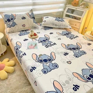 Bộ 3 món ga gối IKEA 1m2,1m6,1m8 Cotton Poly 3D sắc nét hàng loại 1