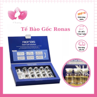 Tế Bào Gốc Ronas Hàn Quốc - Phục Hồi Da Sau Sâm Lấn, Căng Bóng, Hộp 10 Lọ