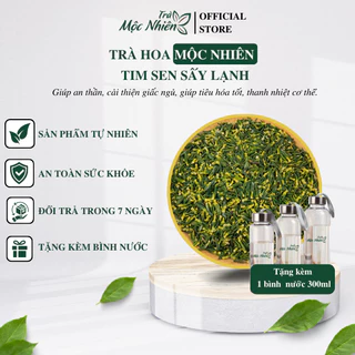 Trà Hoa Mộc Nhiên Tim Sen Sấy Lạnh (Hủ Thủy Tinh 50g) | Giúp Tiêu Hóa Tốt Cho Cơ Thể.