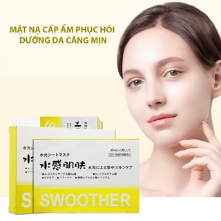 Mặt nạ cấp ẩm phục hồi SWOOTHER giúp se khít lỗ chân lông, cải thiện chăm sóc da - LANASHOP