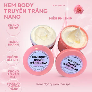 Kem Body Dưỡng Trắng Da ,Thấm nhanh,không bết rít, Kem Tẩy body trắng nhanh