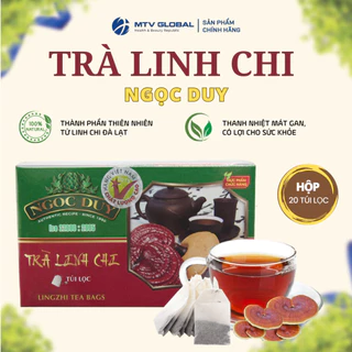 Trà Túi Lọc Linh Chi Ngọc Duy Hỗ Trợ Thanh Nhiệt Giải Độc Hộp 20 gói