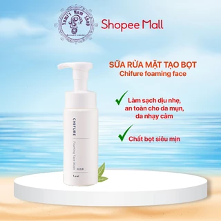 Sữa rửa mặt tạo bọt Chifure lành tính có khả năng kháng khuẩn Chifure Foaming Face Wash 180ml