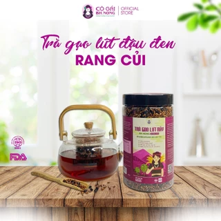 Trà Gạo Lứt Rẫy CÔ GÁI BH.NONG Hộp 500g