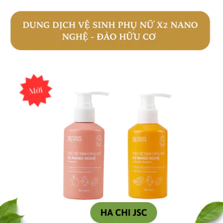 Combo Dung dịch vspn X2 Nano nghệ-đào hữu cơ Ha Chi JSC