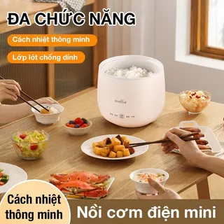 HW nồi điện đa năng nồi cơm điện mini  mini 1 người Hấp, luộc, hầm, áp chảo, chiên ngập dầu, tùy bạn đặt tên