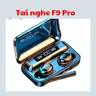 Tai Nghe Bluetooth TWS F9 PRO Chống Ồn Có Mic In Ear Cho các dòng điện thoại, Tai Nghe Bluetooth A.MOI F9 Pro chống ồn