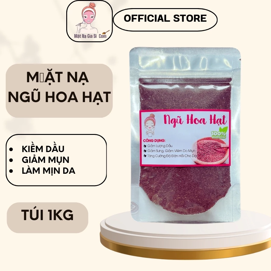 [Túi 1kg]Ngũ Hoa Hạt To Hạt Sạch Chuyên Dùng Cho Spa