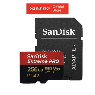 Thẻ Nhớ MicroSDXC SanDisk Extreme Pro V30 A2 256GB 200MB/s SDSQXCD-256G-GN6MA