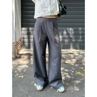 KIDO - Quần tây ống rộng lưng phối ren TRISCY PANTS