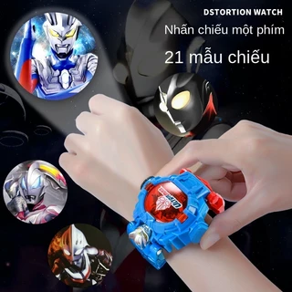 Đồng hồ siêu nhân điện tử  Đồng Hồ chiếu hình người nhện / người sắt hoạt hình cho bé trai
