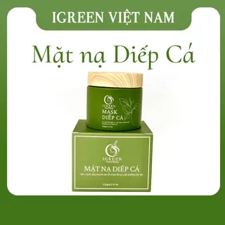 [NEW] MẶT NẠ DIẾP CÁ DẠNG ĐẤT SÉT IGREEN - GIẢM MỤN, THÂM, SÁNG DA