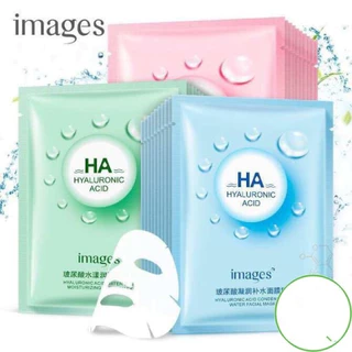 Mặt nạ HA IMAGES hyaluronic acid facial mask Dưỡng ẩm cấp nước phục hồi nâng tone da Nội Địa Trung MN11