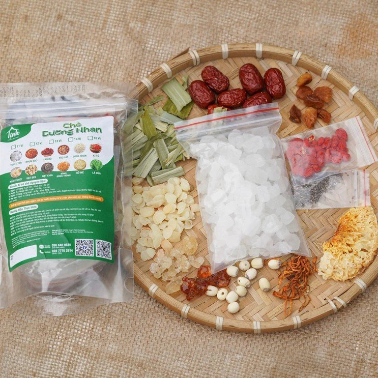 Set Chè Dưỡng Nhan - Tịnh - Trà Hoa Thảo Mộc - Túi 280gr - Foodmap