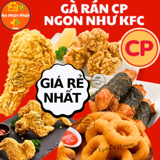 Gà rán CP giá tốt, viên Tatsu, gà Karage, cánh chiên giòn, viên vàng giòn. Tiện lợi như KFC, Gà rán ăn vặt An Phát Phát