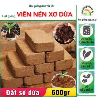 Đất nén xơ dừa hữu cơ dạng viên | Tiện dụng, dễ sử dụng