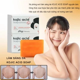 Xà phòng làm trắng, xà phòng axit kojic, xà phòng đu đủ, sữa rửa mặt kojie san/kojiesan/kojisan/xà phòng axit kojic 100g