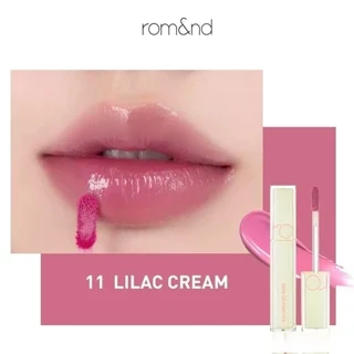 [TẶNG CỌ] Son Tint Bóng Romand Dewyful Water Tint 5g Màu 11 Lilac Cream