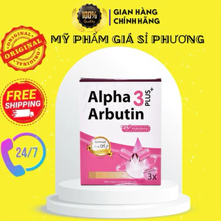 Viên Kích Trắng Da Alpha Arbutin Thái Lan 1 Vỉ 10 Viên