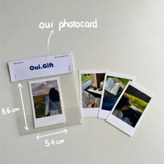 In ảnh theo yêu cầu - Giấy lụa cao cấp - khung Photocard chất lượng cao kích cỡ chuyên dùng để nhét ốp điện thoại, ví