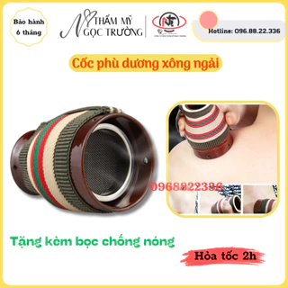 Cốc phù dương xông ngải đông y đả thông kinh lạc, tặng kèm bọc chống nóng