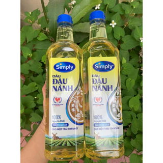 Dầu đậu nành Simply chai 1 lít