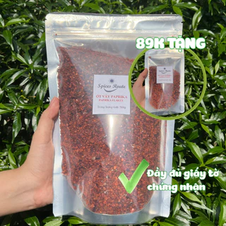 Ớt vảy paprika Spices Route làm sa tế, tương ớt, tạo màu đặc trưng ẩm thực Hungary