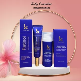 ComBo 2 Sản Phẩm : Kem Dưỡng Retinol & Serum Dưỡng Ngăn Ngừa Lão Hoá Căng Bóng Da K Lady Care