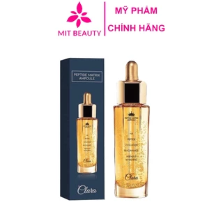 Tinh chất peptide matrix ampoule Clara Hàn Quốc 50ml Mit Beauty dưỡng da mặt trắng sáng tươi trẻ