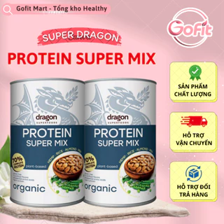 Bột Protein Shake Hữu Cơ DRAGON SUPERFOODS Hỗn Hợp Hạt Organic Super Mix Protein Shake 500g, Gofit Mart