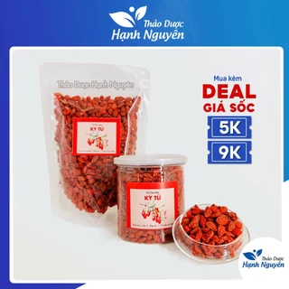 Kỷ tử hữu cơ 100g (kỳ tử thượng hàng, trà đẹp da, sáng mặt, chống lão hóa) - Thảo dược hạnh nguyên