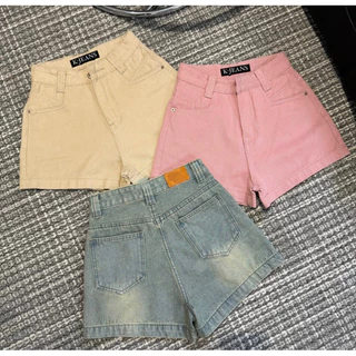 [K-JEANS] Quần short trơn đơn giản 3 màu (mã T008)