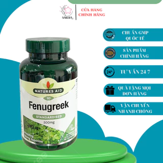 Viên Lợi Sữa Cỏ Cà Ri Fenugreek 500mg Anh 90 Viên