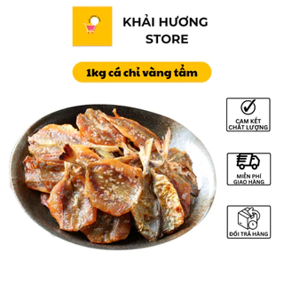 1kg Cá chỉ vàng tẩm con to đẹp