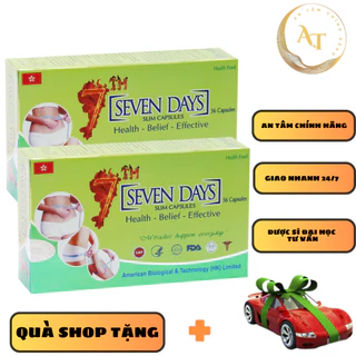 [CHÍNH HÃNG] Viên Uống Giảm Cân Seven Days Chính Hãng