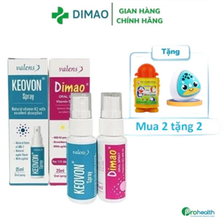 Combo Tăng chiều cao cho trẻ Dimao Vitamin D3 + Keovon Vitamin K2,Date 2026