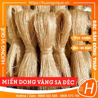 Miến Dong Vàng Sa Đéc - Túi 500g - Đặc Sản Đồng Tháp