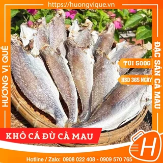 Khô Cá Đù Cà Mau - Túi Hút Chân Không 500g - Đặc Sản Cà Mau