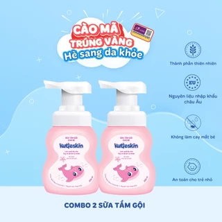 Combo 2 Sữa Tắm Gội Kutieskin Cho Bé Từ Sơ Sinh